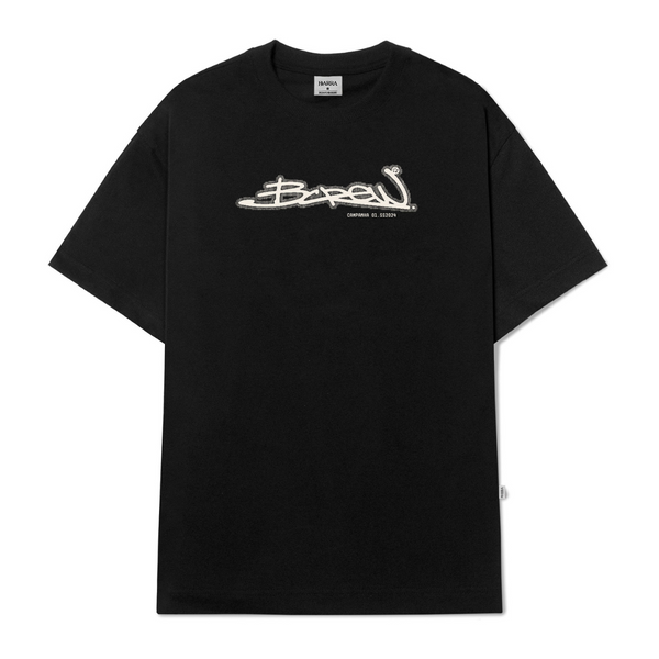 Barra Crew - Camiseta 'Signature Logo' Black