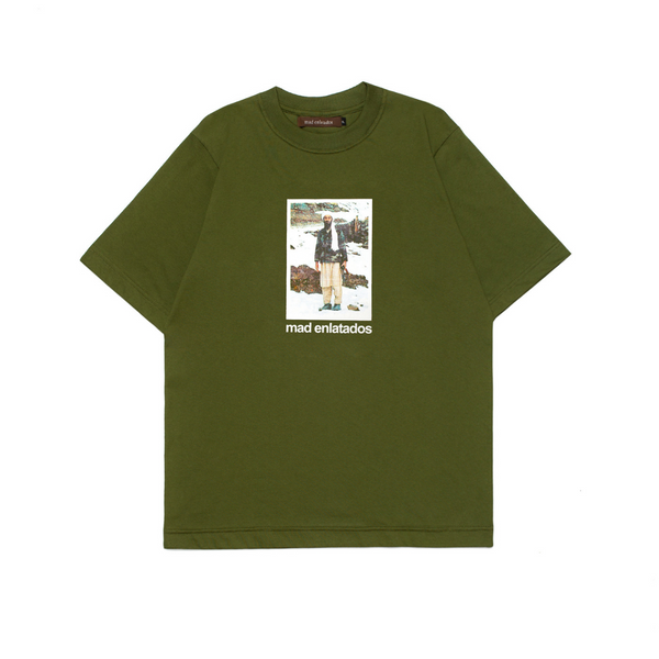 Mad Enlatados - Camiseta 'Osama' Green