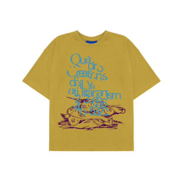 Quadro Creations - Camiseta 'QCDU.2' Amarelo