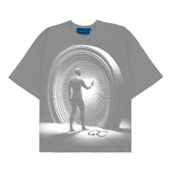 Quadro Creations - Camiseta 'Mr. Door' Grey