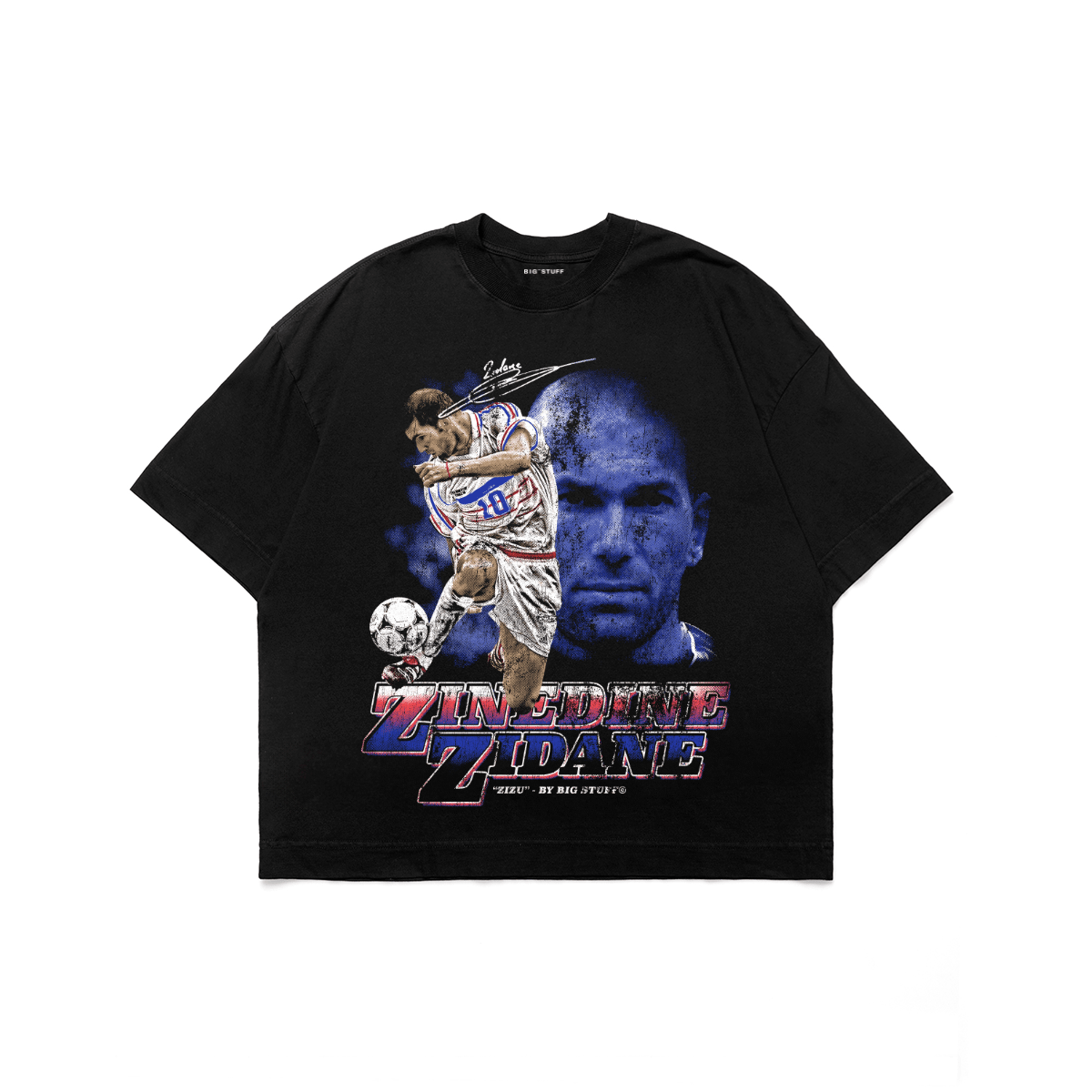 Camiseta Heavy 'Zinédine Zidane'