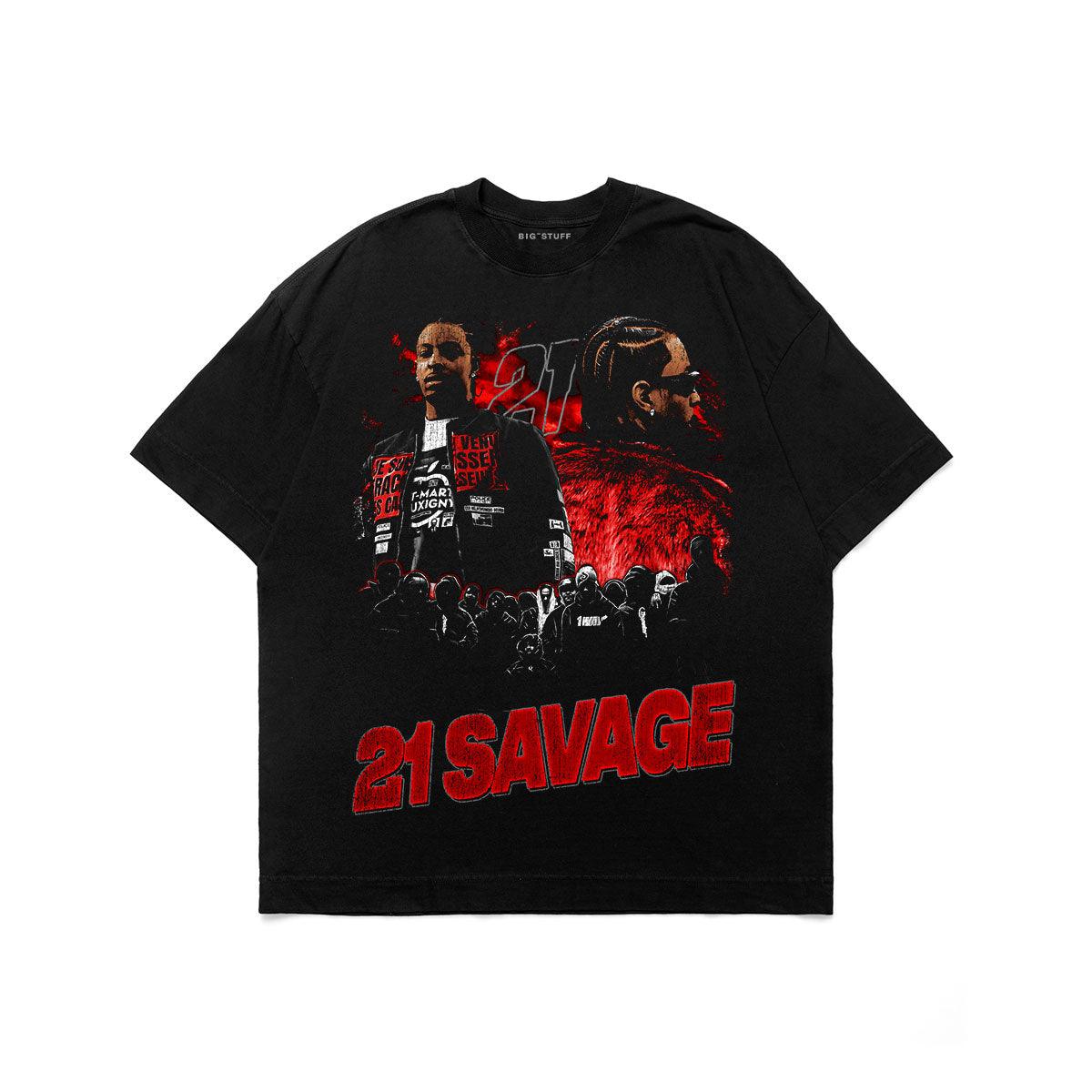 Camiseta Heavy '21 Savage'